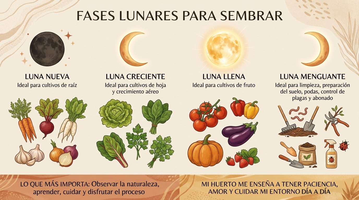 Figura 10: Fases lunares para sembrar