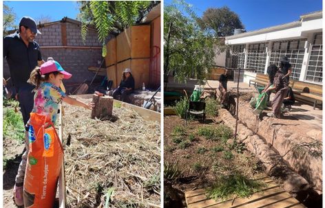 Imagen 2: Acondicionamiento de espacio de cultivo